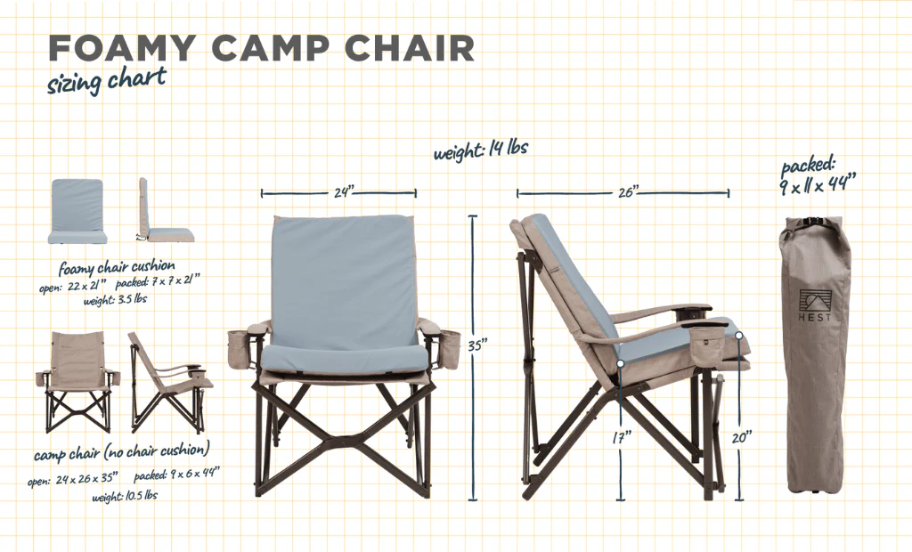 Foamy Camp Chair - Image 3